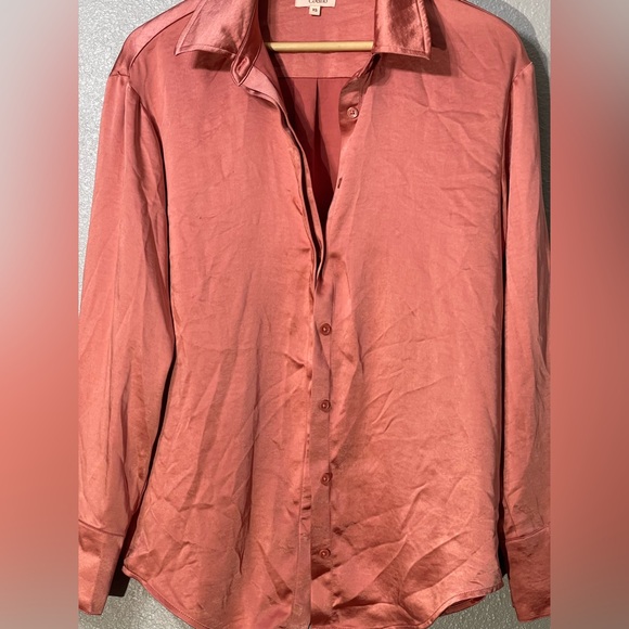 Camila Coelho Amber Top in Rust - Size XS - Picture 3 of 5